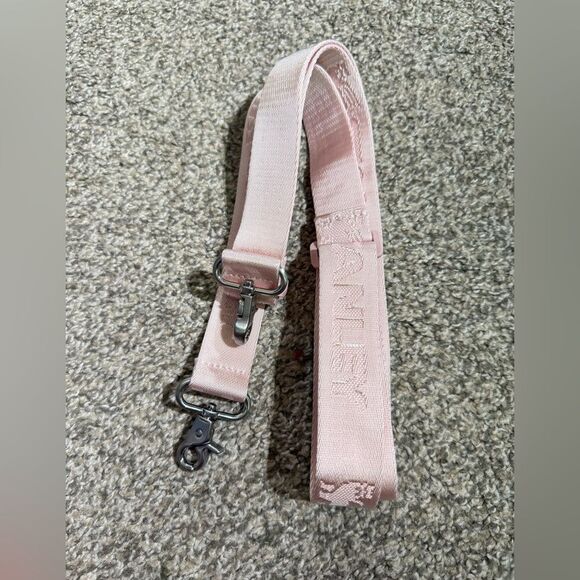 Stanley Light Pink Strap with Silver Clips - Picture 2 of 2